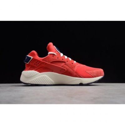 Nike Air Huarache Run Premium Kırmızı / Krema Spor Ayakkabı Türkiye - 3I2B7KSZ